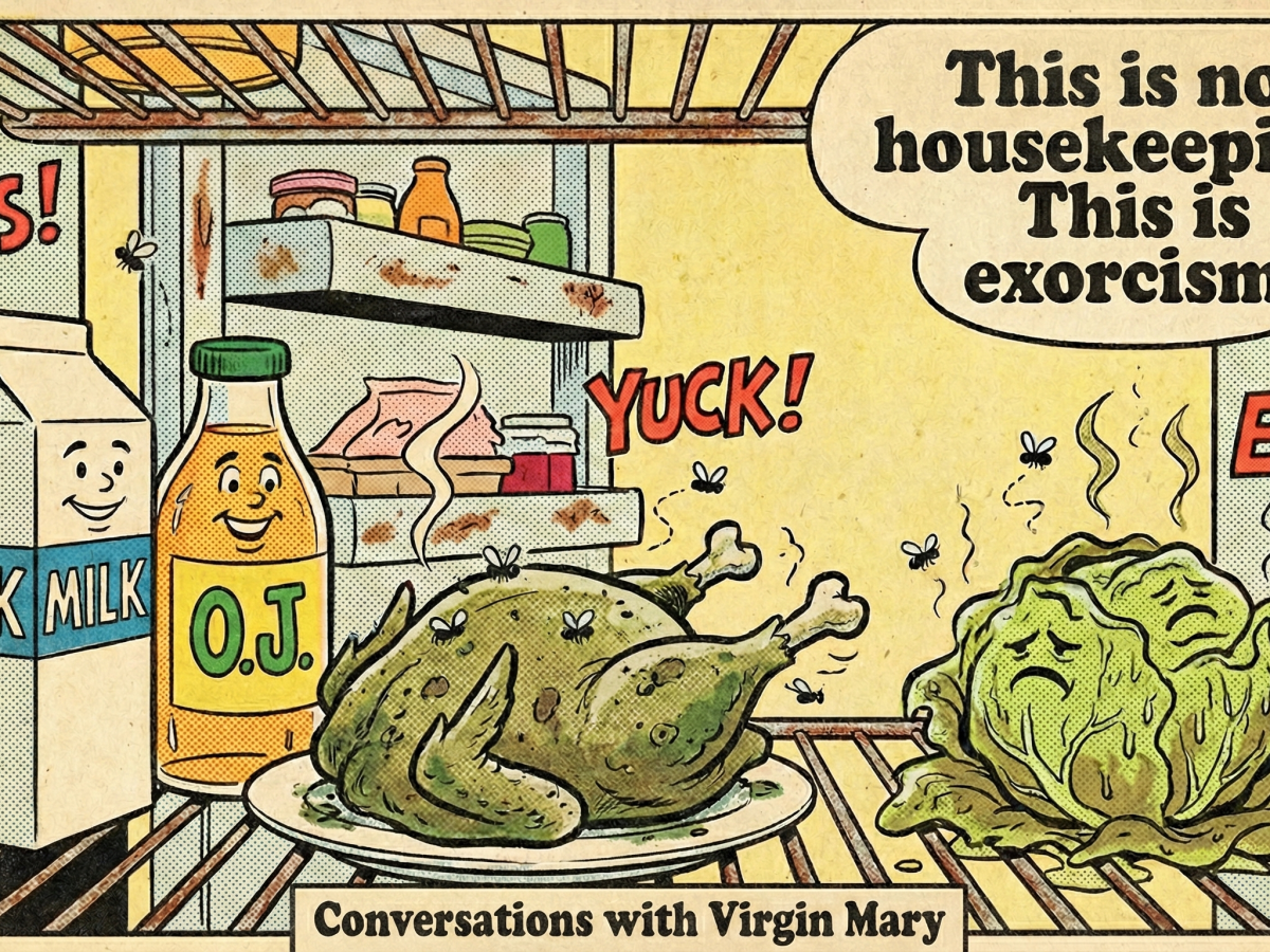  This is not Housekeeping. This is&nbsp;Exorcism