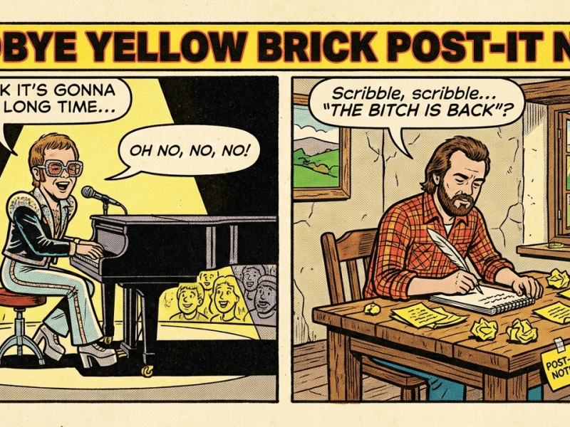 Goodbye Yellow Brick Post-It&nbsp;Notes