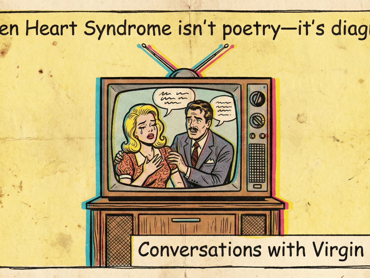 Broken Heart Syndrome isn’t poetry—it’s diagnosis.