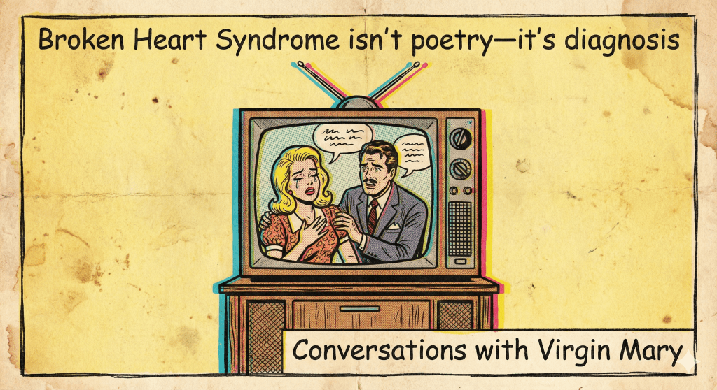 Broken Heart Syndrome isn’t poetry—it’s diagnosis.